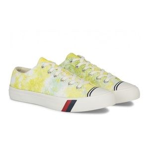 NWOB Keds Royal Lo Tie Dye Seersucker Sneaker Size 14